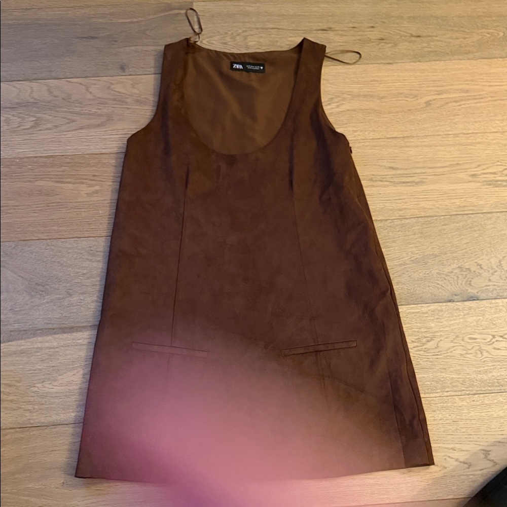 Zara Chocolate Brown Mini Dress